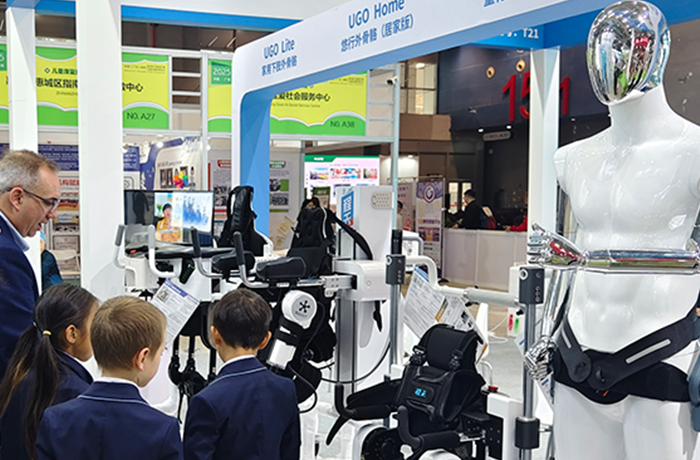 程天科技居家系列下肢外骨骼產品出展廣州福祉展