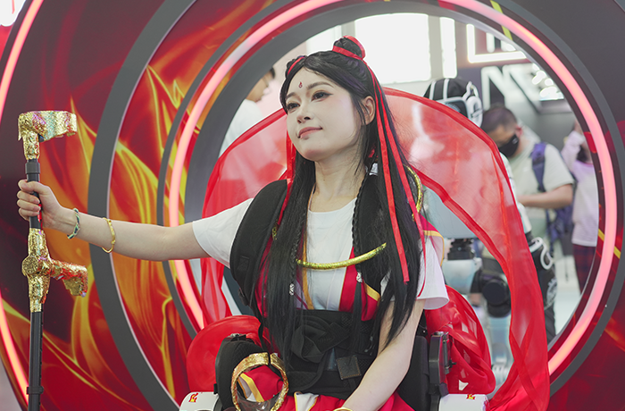  程天科技攜手殘障博主侯羿朵快閃中國國際動(dòng)漫節(jié)