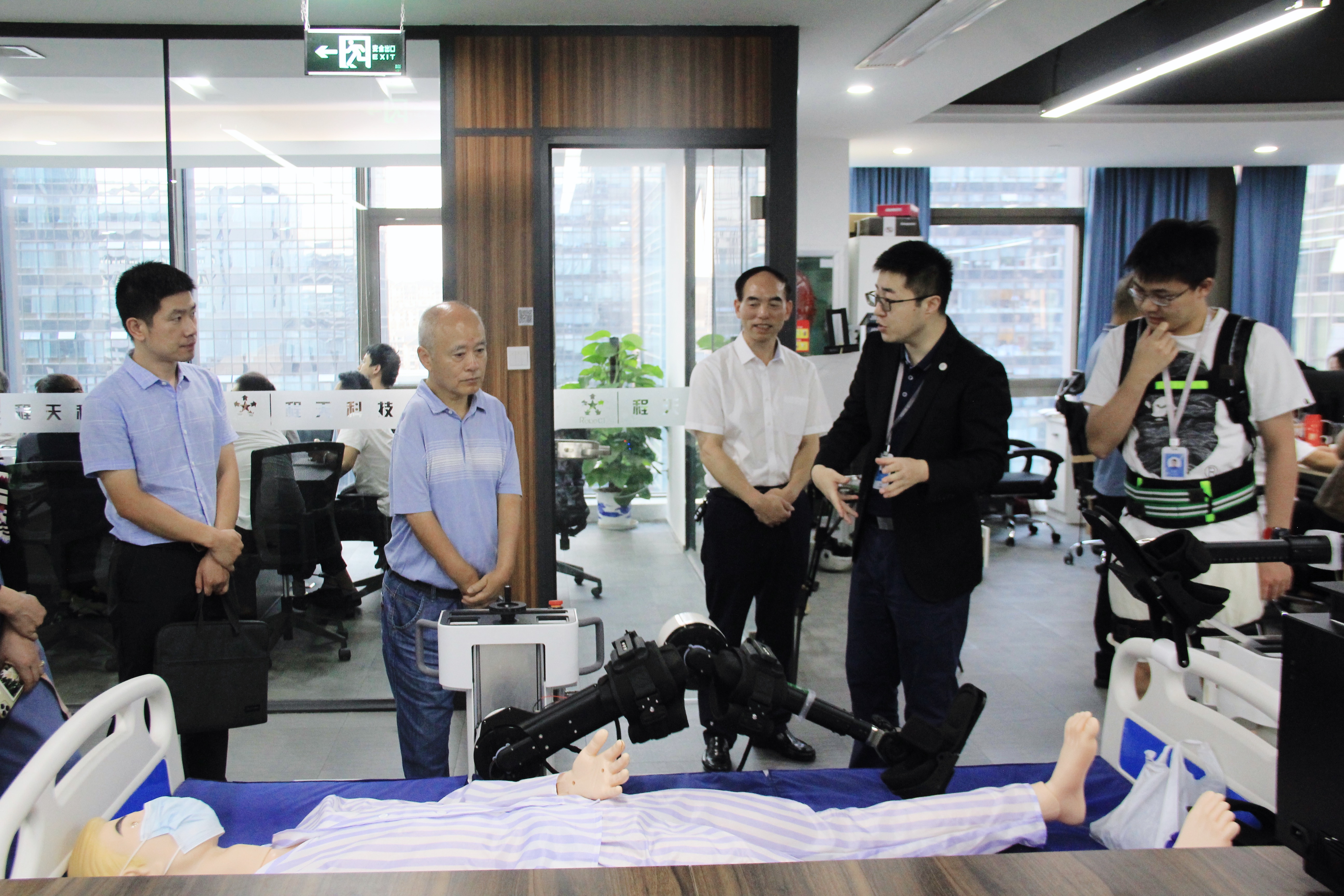 企業(yè)走訪 | 杭州市民政局調(diào)研走訪程天科技